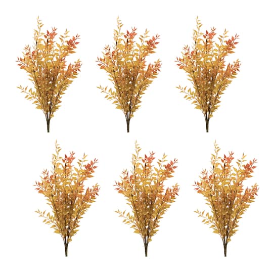 Michaels, Melrose 20" Fall Foliage Bushes, 6ct. – Category: Bushes
